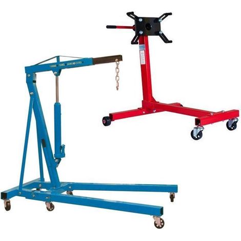 Grue d'atelier + Support moteur