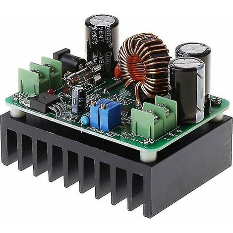DC 10A/600W 10V-60V to 12V 24V 36V 48V 80V Converter Boost Module Power Supply (1/4)
