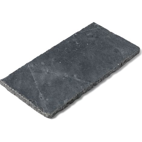Margelle de piscine Pierre de Tandur Noir 80x40x4 cm Bord Naturel (à l'unité) - RO'MA NATURE