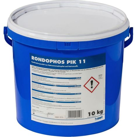 BWT Dosierwirkstoff Rondophos PIK 11 Pulver, Sauerstoffbindemittel, pH-Anhebung, 10kg, 18040