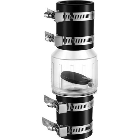 Bomba de sumidero modelo CV150 con sistema de frenado automático silencioso, acoplamientos de aleta Bunan y abrazaderas de acero inoxidable. (1/5)