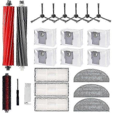 Filtres HEPA compatibles avec la brosse latérale principale Roborock S8 Pro Ultra et chiffon de nettoyage -cheng du z (1/5)