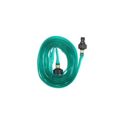 Tuyau d’arrosage, système d’Irrigation Plat, Longueur 4,5 m, arrosage Uniforme, prêt pour raccordement, Vert
