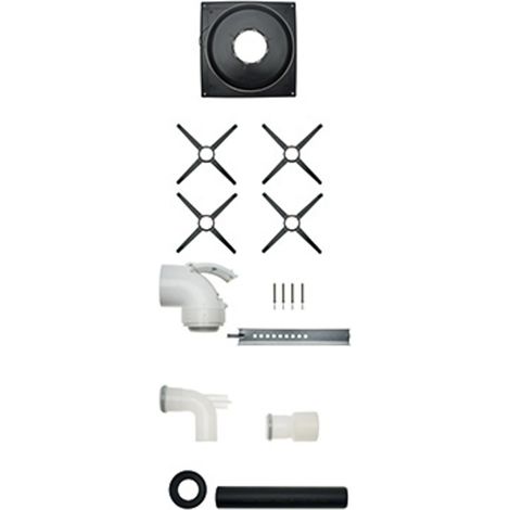 Brötje Set tubi di scarico fumi KAS 60/2 Caldaia-Pozzetto, 681810