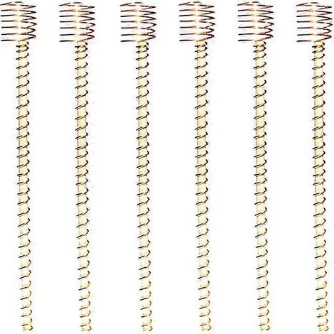 Lot de 6 antennes à bobine de cuivre Electroculture pour la culture de plantes et légumes de jardin avec électricité (1/5)