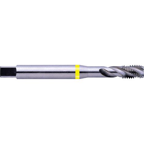 Taraud machine trous borgnes anneau jaune pour aluminium M2.5 MW-Tech TB371M2.5ALU