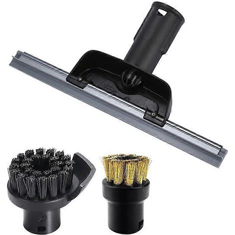Rundbürste für Fensterdüse, Schaber und Dampfreiniger für Kärcher SC2, SC3, SC4, SC5, CTK10 und CTK20. Reinigt und reinigt Schlitze und Feuchtigkeit. (1/5)