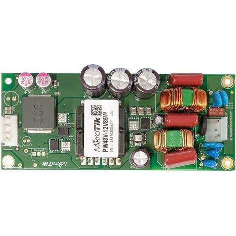 Fuente de Alimentación Mikrotik Pw48v-12v85w, 12v, 7A, 85W (1/3)