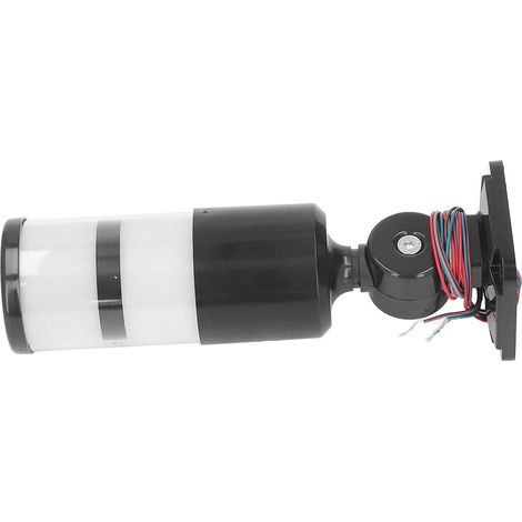 Industrielle LED-2-stufige BERM-Warnleuchte, Säulenleuchte mit Summer, klappbare Festsignalanlage, 12–24 V DC, universell einsetzbar, stapelbar (1/5)