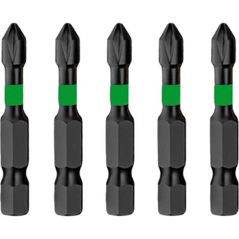 Ensemble de 5 embouts de vissage à percussion portables pour projets de bricolage-50mm (1/5)