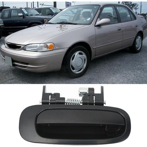 Rechter hinterer Türgriff, Außentyp 69230-02040, für Toyota Corolla 1998-2002. (1/5)