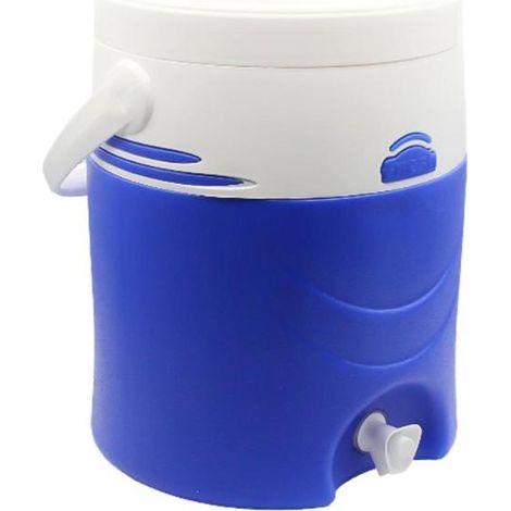 KORMAX bidon termo grifo azul 12l atlas , Bidón termo con grifo Kormax de 12 litros en color azul, ideal para mantener bebidas frías o calientes durante más tiempo en actividades a