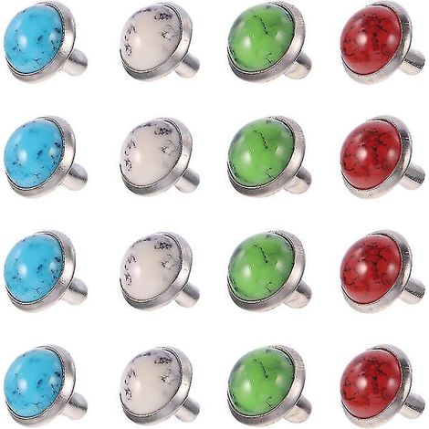 80 rivets en faux turquoise (1/3)