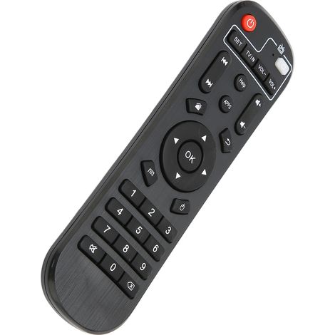 Télécommande de remplacement à gros boutons, résistante à l'usure, compatible avec le boîtier TV H96 PRO