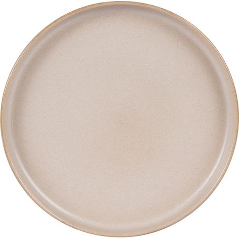 Table Passion - Assiette à dessert Uno sable 22 cm (lot de 6) (1/3)