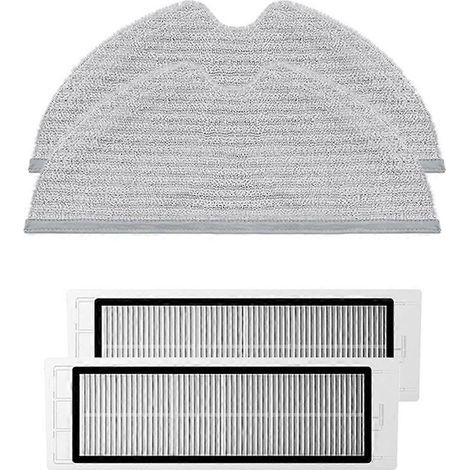 Accessoires pour aspirateur Xiaomi Roborock S5 Max S50 S5 S6 S60 Pure S5Max : lingette de nettoyage, filtre HEPA et autres pièces détachées. (1/5)