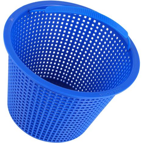 Panier de skimming pour piscine, panier filtrant en plastique robuste, adapté aux systèmes de filtration, facile à installer et à nettoyer régulièrement. (1/4)