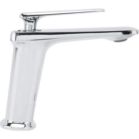 Robinet lavabo salle de bain en cuivre, mitigeur mono-trou eau chaude/froide, pour maison hôtel, raccord G9/16 (1/5)