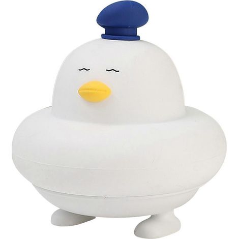 Animal Night Light Rechargeable Cute Soft Silicone Bedroom Bedside LED Small Nightlight for Kids Baby Duck Shape (1/5)