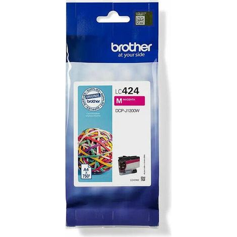 LC-424M cartucho de tinta 1 pieza(s) Original Magenta