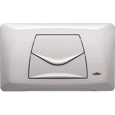 Placca di comando bianca serie duo classic 306400 Kariba (1/2)
