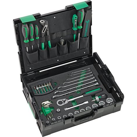 Stahlwille Werkzeug-Sortiment Basis 136/95 L-BOXX 360x444x152mm 95 tlg. (1/5)