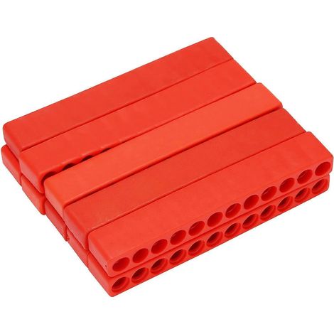 Boîtier de rangement pour embouts de tournevis hexagonaux à 12 trous (1/5)