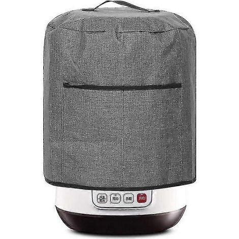 Housse anti-poussière pour friteuse à air portable, sac de protection avec 2 poignées, facile à utiliser et à nettoyer, prolonge la durée de vie de l'appareil. (1/5)