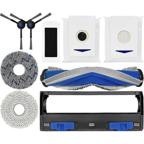 Filtre pour aspirateur brosse pour aspirateur Filtre de brosse pour aspirateur filtre de ( Ecovacs T30 OMNI / T30 Pro OMNI/Deebot T30e Pro) Robot Aspirateur Sac à poussière Main Side HEPA Filtres Bros (1/5)