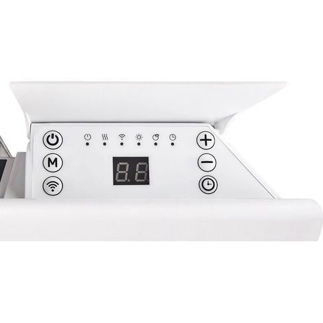 Taurus Chta 1500 – Radiatore elettrico 1500 W – Installazione a parete o con ruote – Programmazione giornaliera e settimanale – Termostato regolabile – Protezione IP24 (1/5)