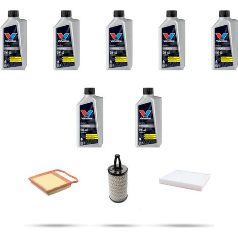 Kit tagliando 3 FILTRI e 7L OLIO compatibile con Mercedes Classe C (W205,S205,C205) 400 245kw Dal 2014 (1/5)
