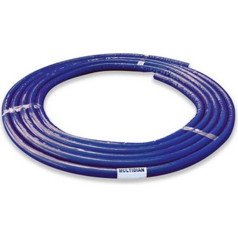 TUBO MULTI-DIAN SISTEMA MULTISTRATO COIBENTATO BLU ROTOLO 10 MT 20 x 2
