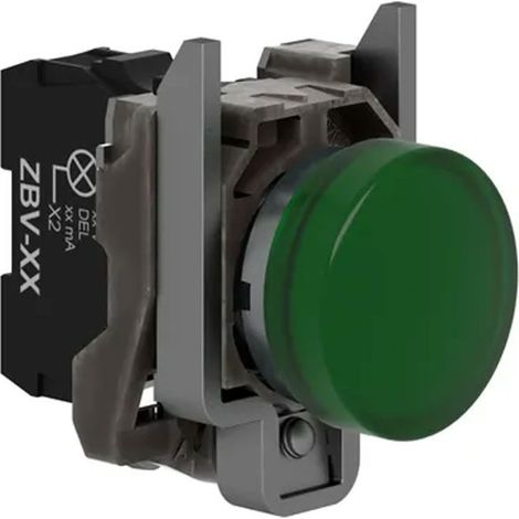 Schneider Electric XB4BVB3 Meldeleuchte Grün 24 V/DC, 24 V/AC 1 St. (1/4)