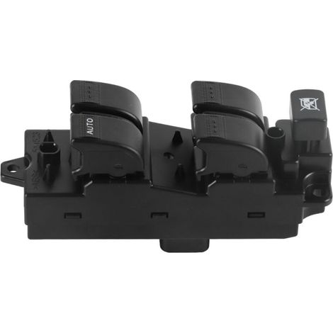 Interruptor de encendido, interruptor de ventana negro 2M3414505DA41, plástico ABS, lado del conductor delantero izquierdo para vehículo - Crezuo