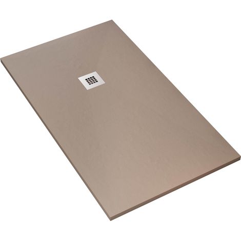Piatto Doccia 70x140 cm in Pietra Bonussi Everest Moka (1/5)