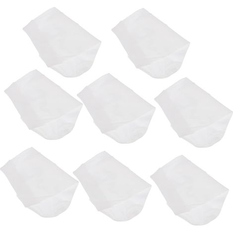 1 Jeu Chaussettes De Filtration pour Écumoire De Piscine Lot de Accessoires Pratiques pour Nettoyage De Spa Et Salle De Bain 8 Pièces