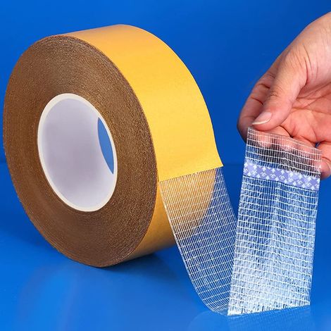 1 pièce Ruban double face antidérapant pour tapis, sans résidu, fixation solide sur bois et sols (3x200cm) (1/5)