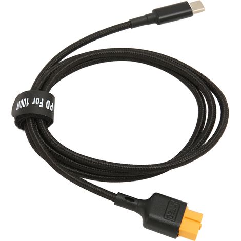 Câble de charge USB-C vers XT60 PD 100 W pour outils Kitrc M7, M6, M6D et M8S (longueur : 1 m / 3,3 pi) (1/5)