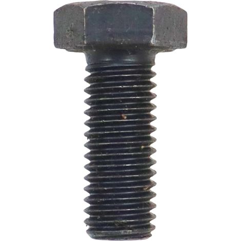 Vite a testa esagonale con filettatura completa M12x30 classe 10.9 DIN 933 nera (1/3)