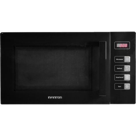 MICROONDAS INFINITON MWF230 23L 800W NEGRO S/PLATO