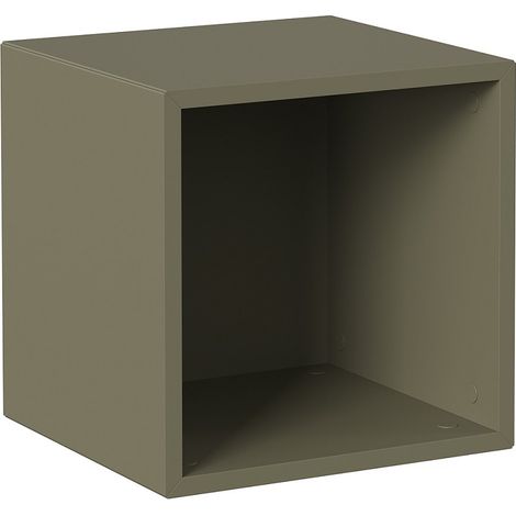 Cubo da parete 37,5x35x37,5 cm  verde oliva con un vano - Zara