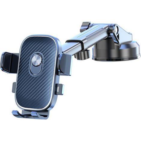 Support magnétique universel pour téléphone de voiture, support pour tableau de bord et pare-brise, ventouse rotative à 360° (1/5)
