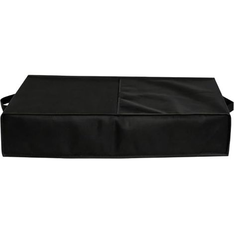 Housse Imperméable Machine Vibration 58x38x12cm Noire(420D) Tissu Oxford , ajustement parfait 58x38x12cm, protection quotidienne complète, élégant (1/5)