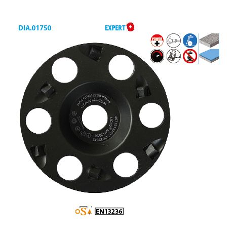Plateau diamanté polycristallin LEMAN (1/2)