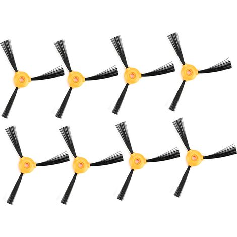 Kit d'accessoires Compatible avec Deebot N79 / N79S - Lot de 8X Brosse latérale aspirateur Robot -Kit de Remplacement Nettoyage (1/5)