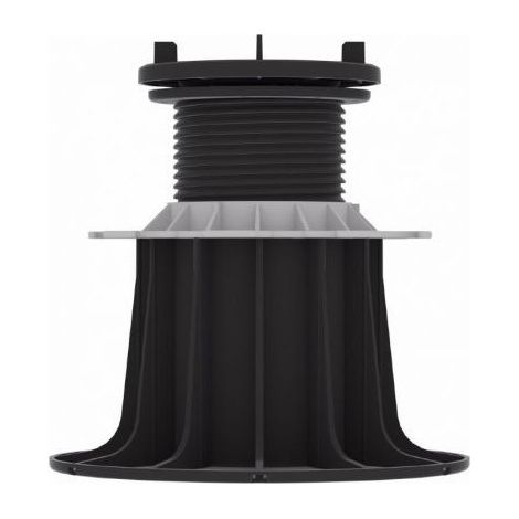 Jouplast – Plot autonivelant pour terrasse 155 à 245 mm – Pour dalles béton et carrelage – Résiste au gel et aux UV – Installation rapide sans fixation