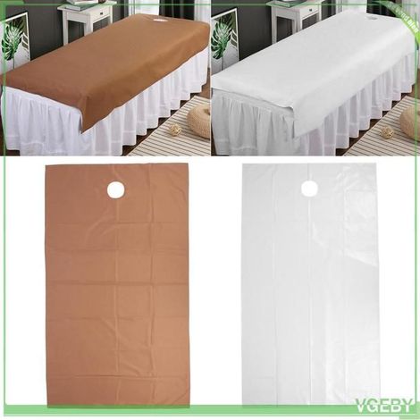 Drap de salon de beauté - FAFEICY - 200x115 cm - Lot 2 - Polyester doux - Imperméable (1/5)