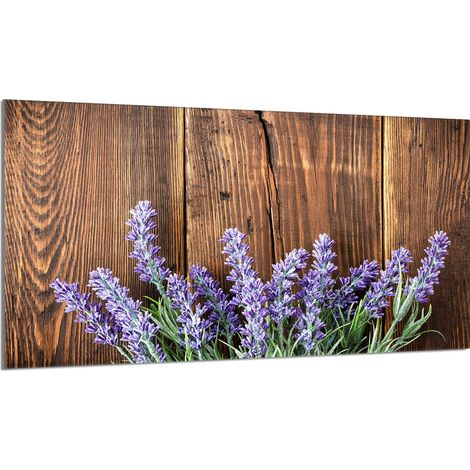 Protector de cristal para encimera 90x52 Lavanda (1/5)