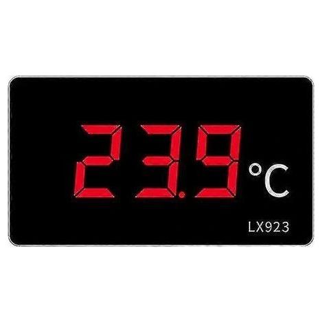 Thermomètre avec affichage LED et sonde pour piscines, étanche, pour mesurer la température de l'eau des piscines, spas, jacuzzis et aquariums.-AquaForge (1/5)