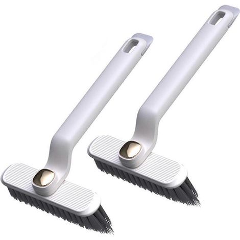 Lot de 2 brosses de nettoyage multifonctions rotatives pour les recoins -- (1/5)